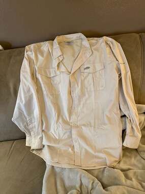 AFTCO Men's Rangle Performance Long Sleeve Fishing Shirt size 2XL